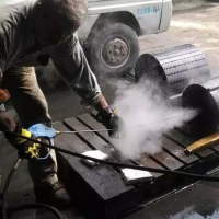 Why does they choose steam cleaning machine？