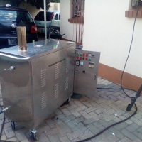 Dry steam vapour-LPG steam cleaner