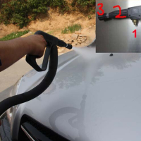 Exterior Car Cleaning with Steam Vapour