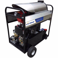 Outdoor mobile diesel heating,diesel driven cold water pressure washer washing excavators.Model: CW-DW1507 / DW2010 / DW2513